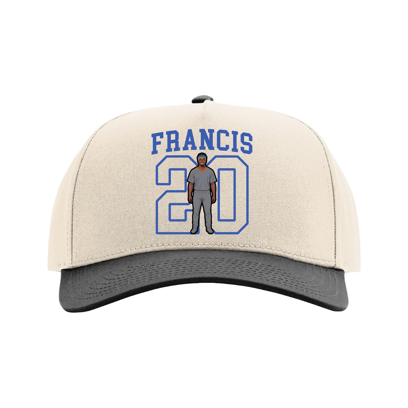 Full Fabric Five-Panel Champ Cap