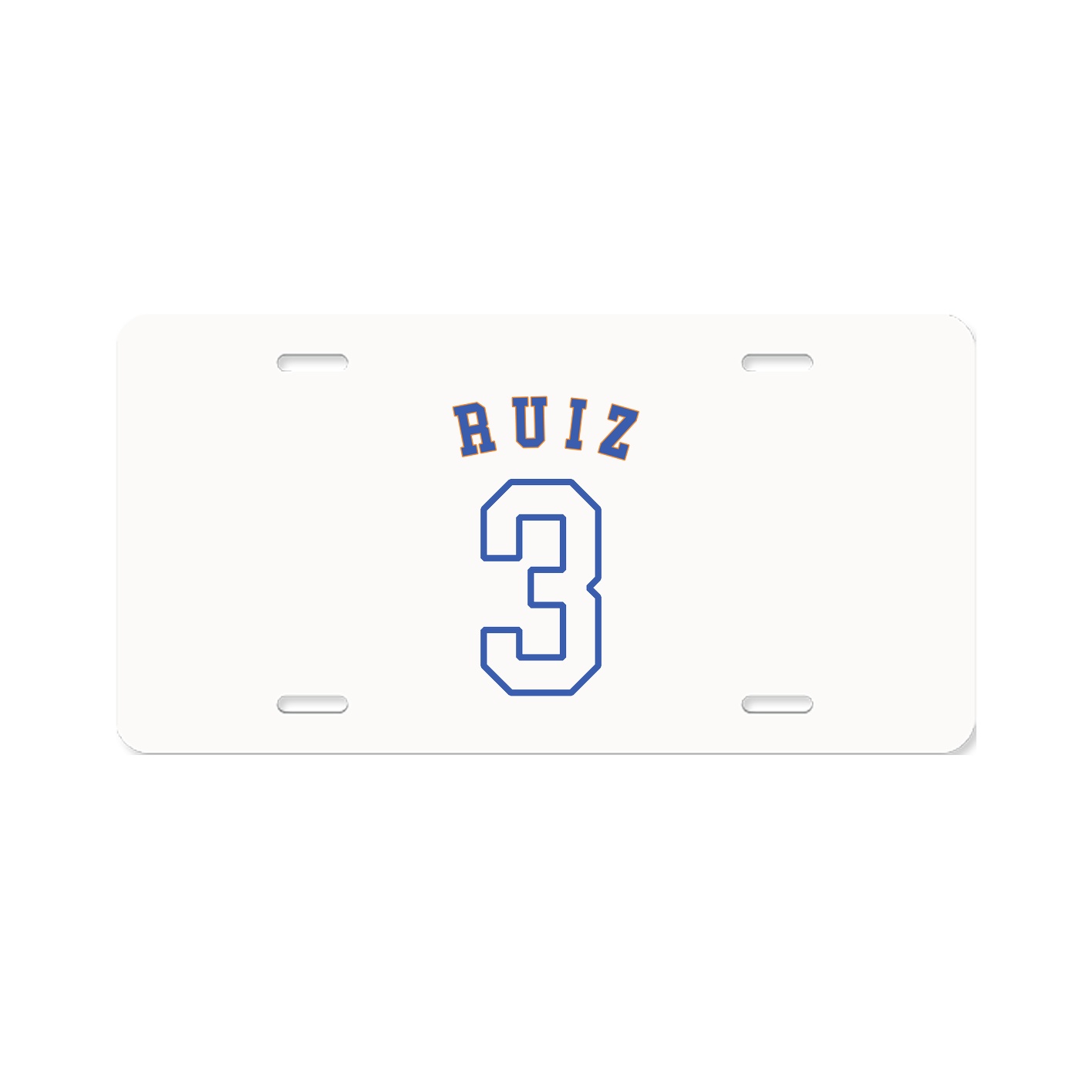 License Plate — Shirsey Arch in Classic
