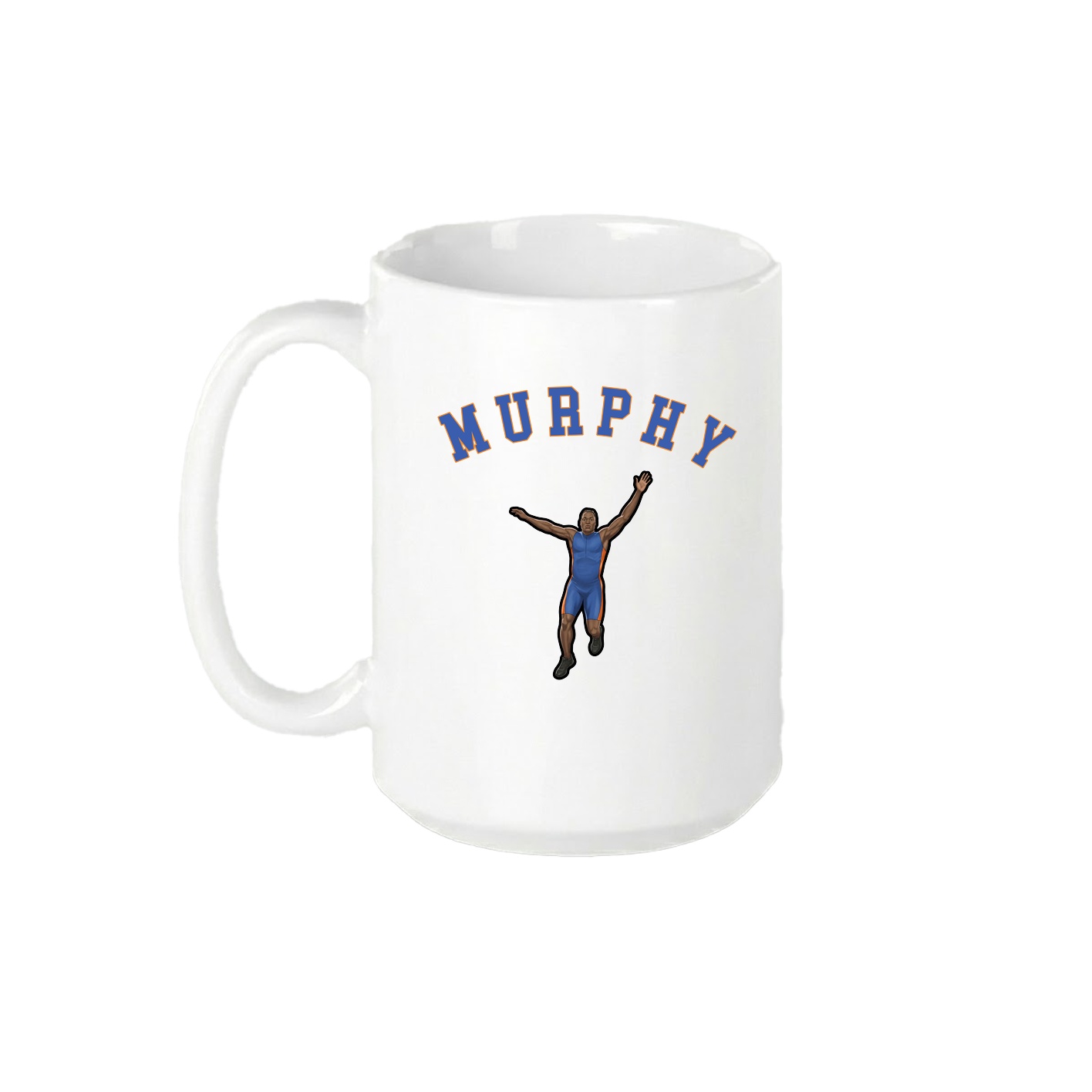15oz Coffee Mug — Shirsey Arch in White