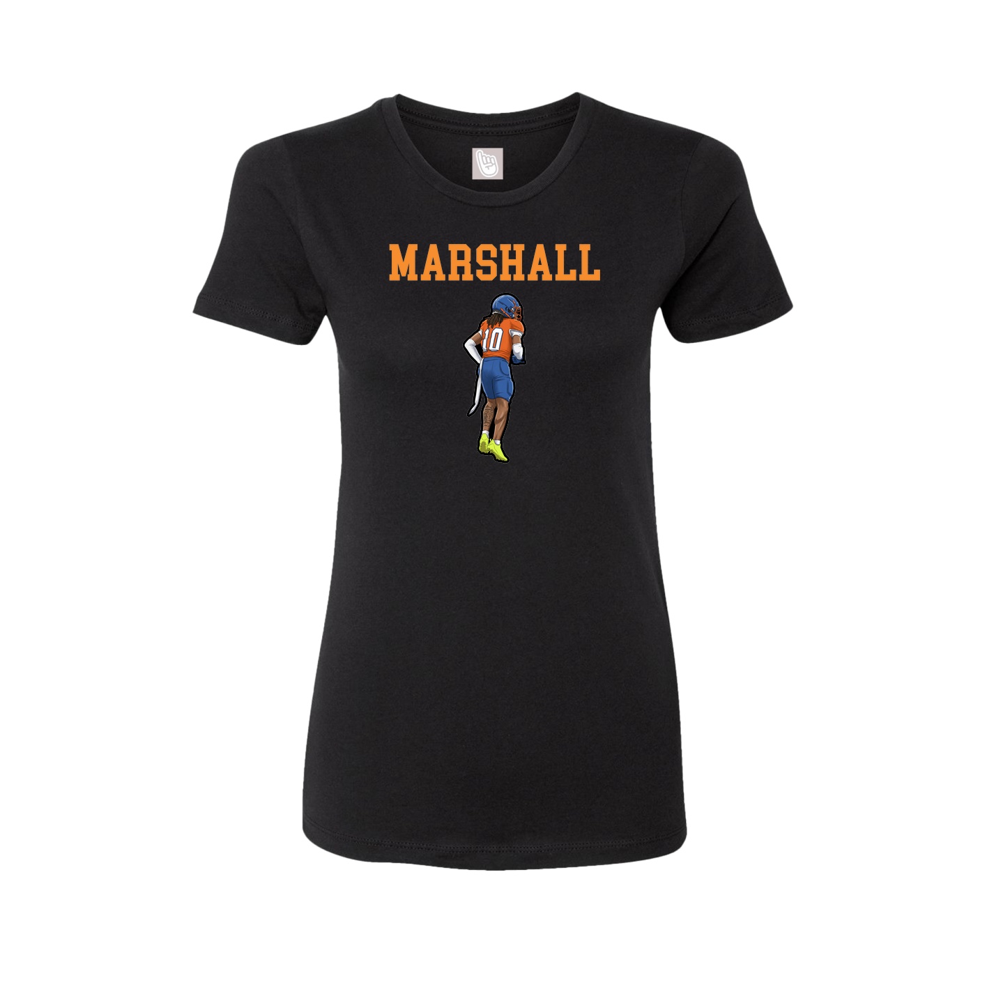 Fitted Women's Tee — Shirsey in Black