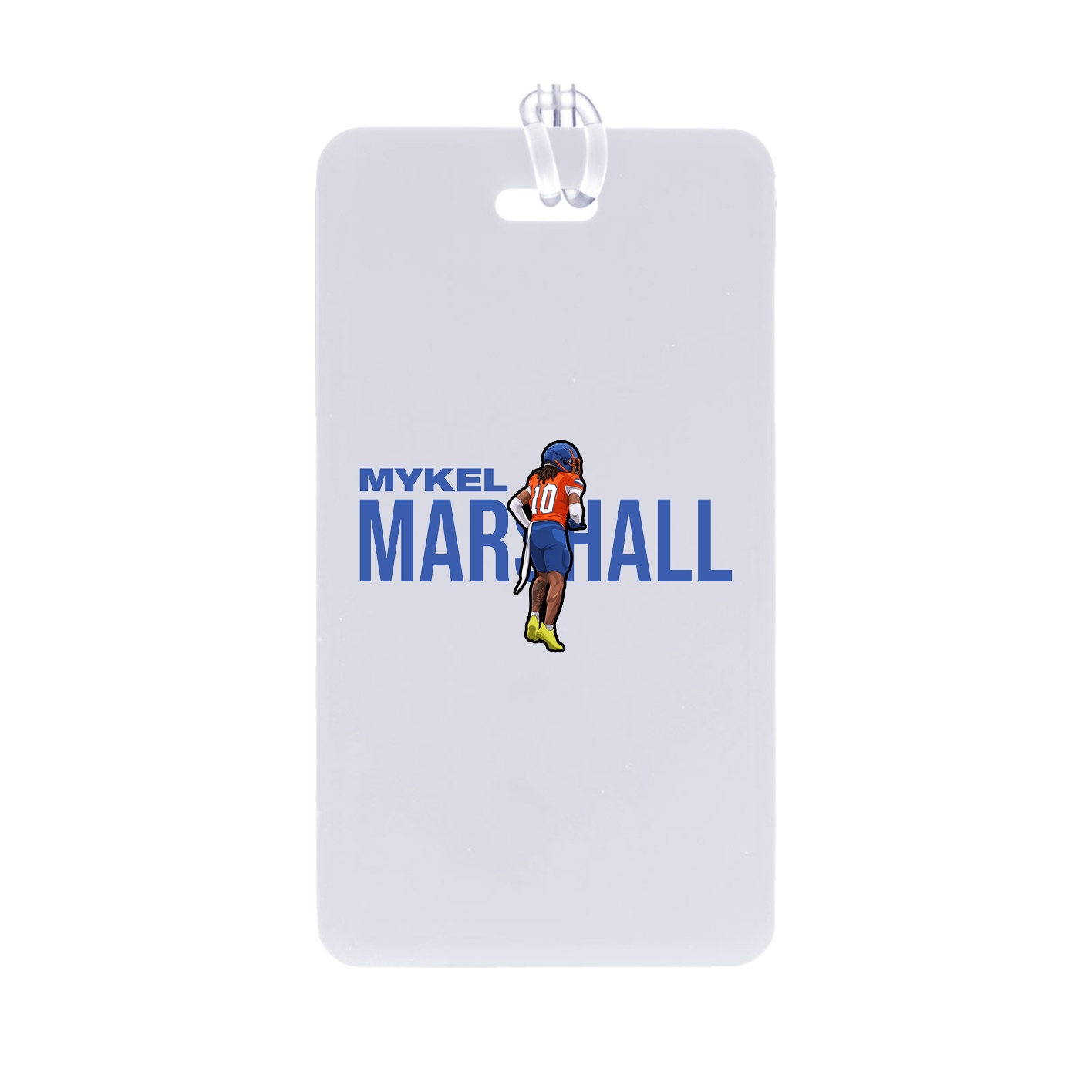 Bag Tag — Player Name in Classic