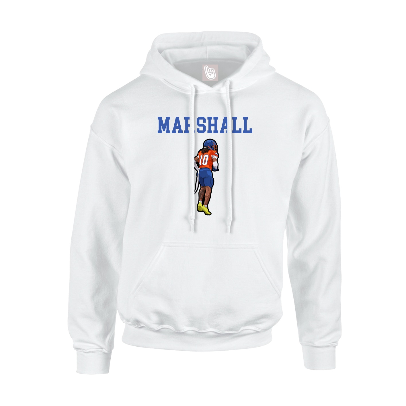 Youth Hoodie — Shirsey in White