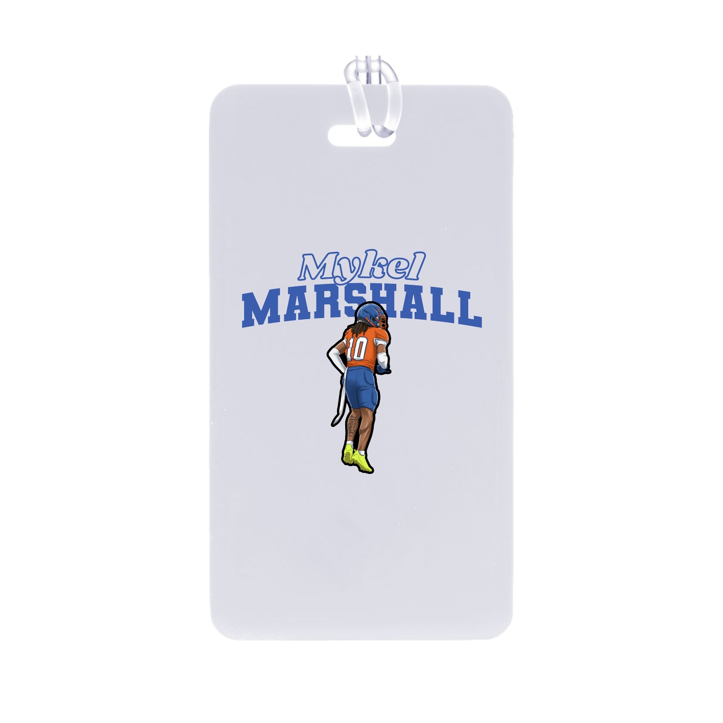 Bag Tag — Name Arch in Classic