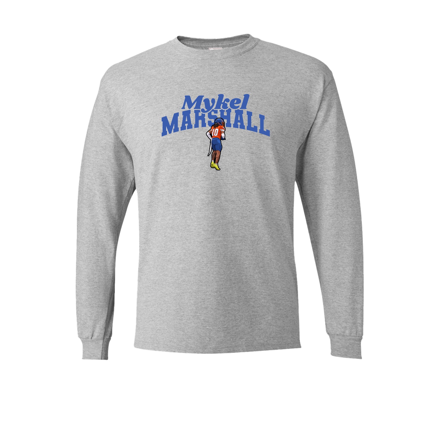 Long Sleeve Tee — Signature Arch in Grey