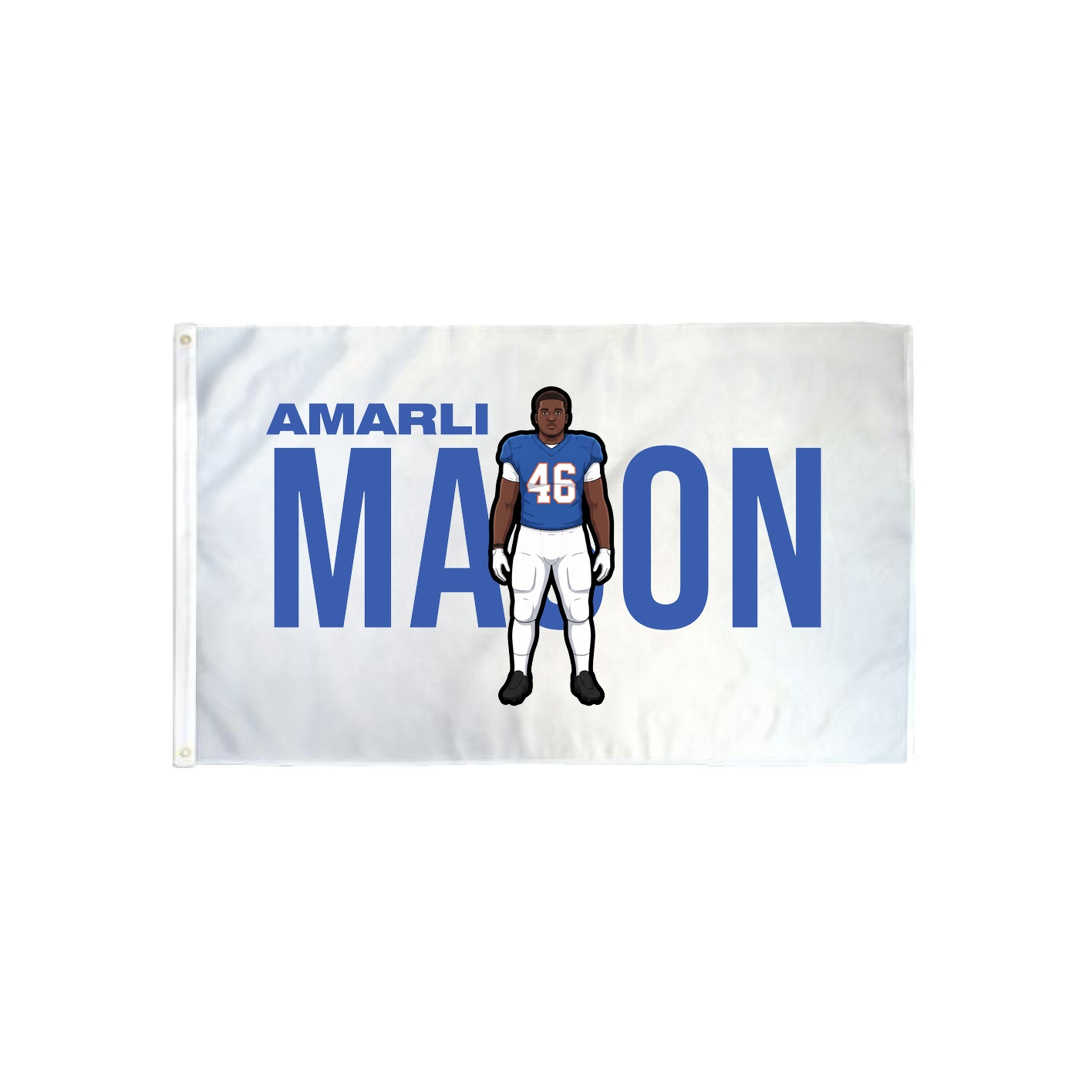 3x5 Flag — Player Name in Classic