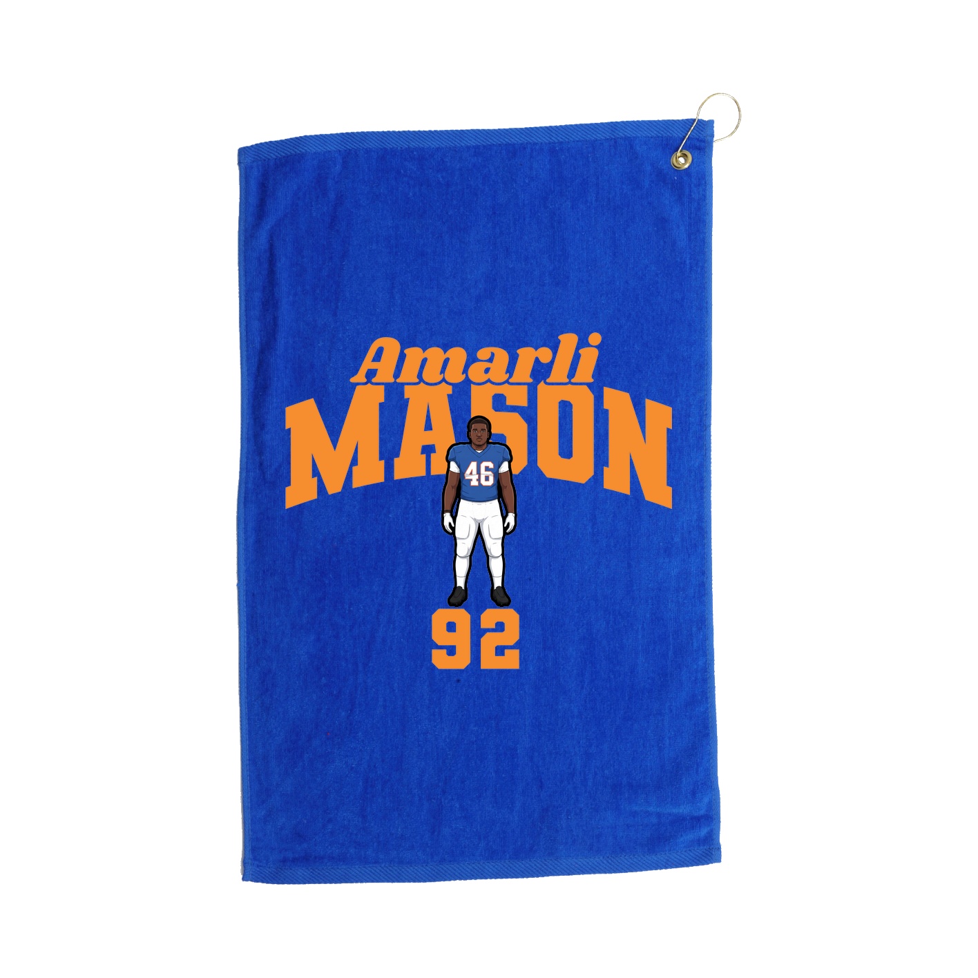 Golf Towel — Signature Arch in Royal
