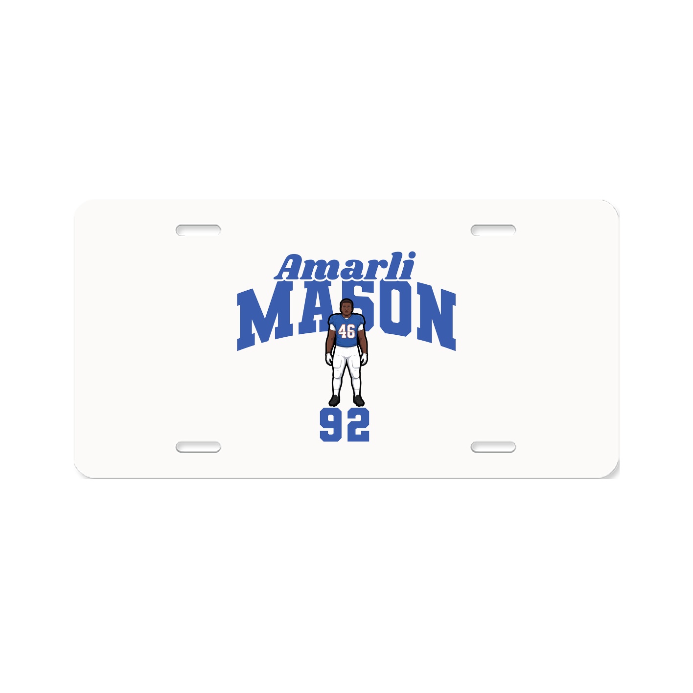 License Plate — Signature Arch in Classic