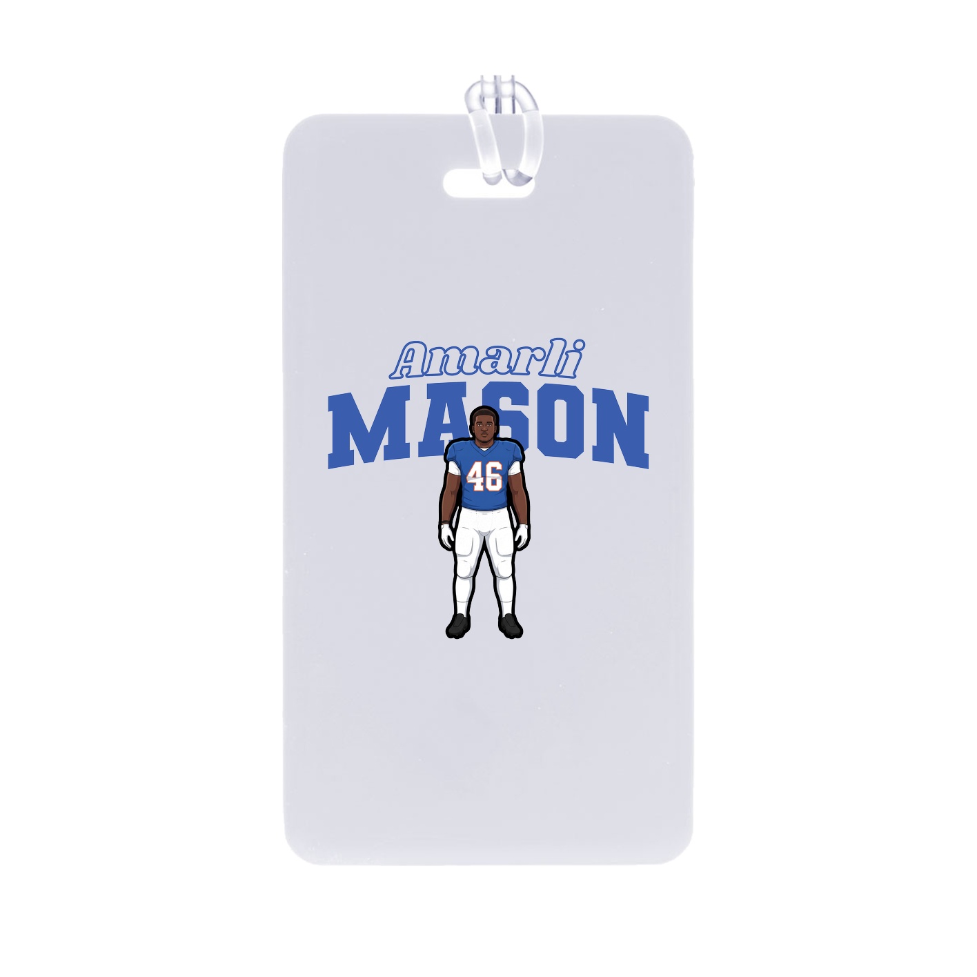 Bag Tag — Name Arch in Classic