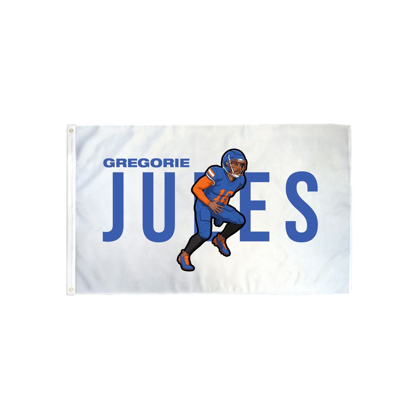 3x5 Flag — Player Name in Classic