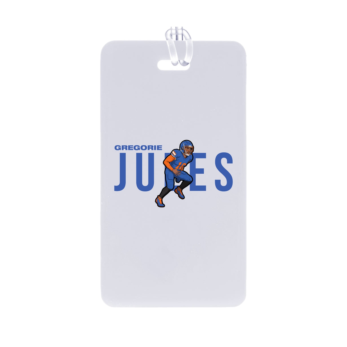 Bag Tag — Player Name in Classic