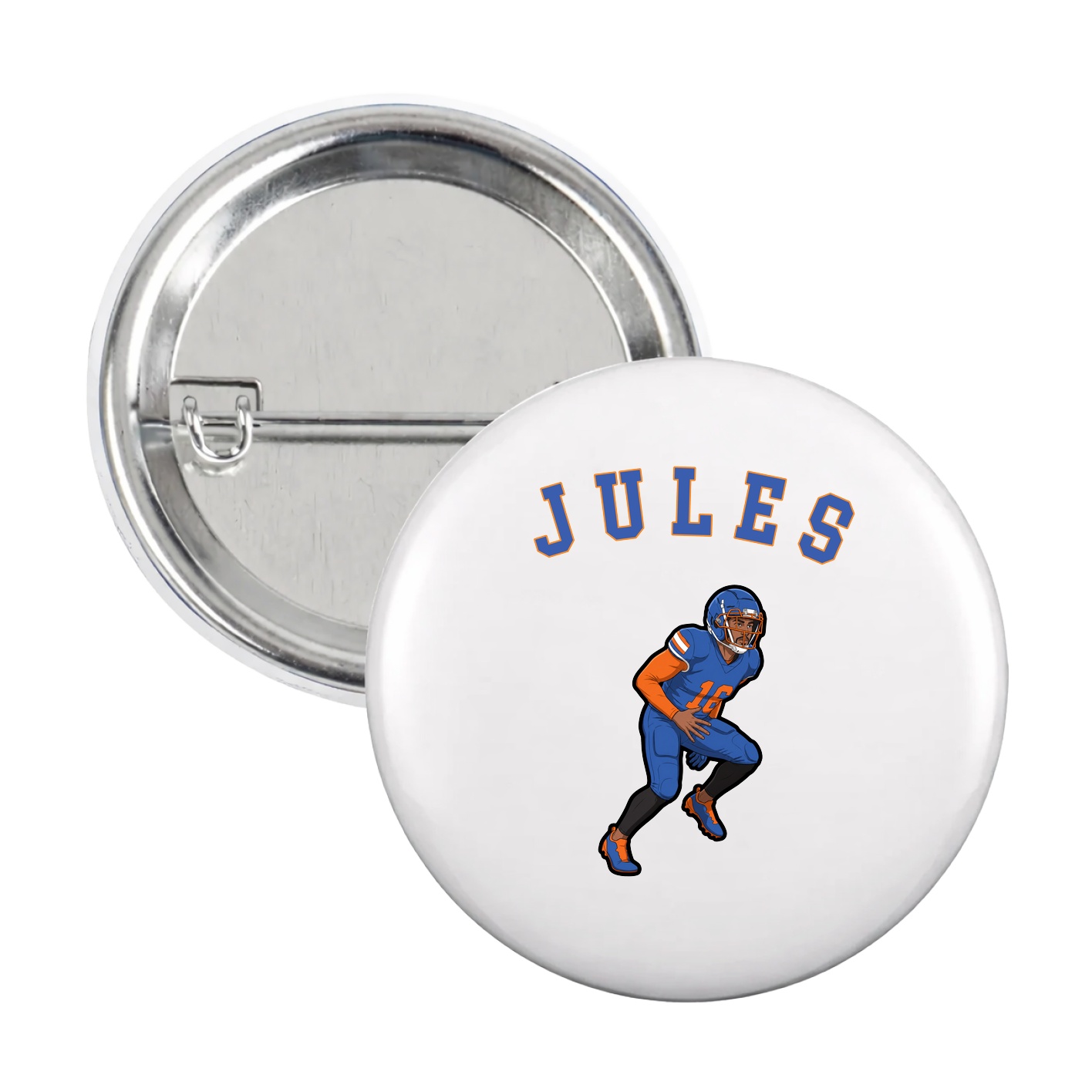 Game Day Button — Shirsey Arch in White