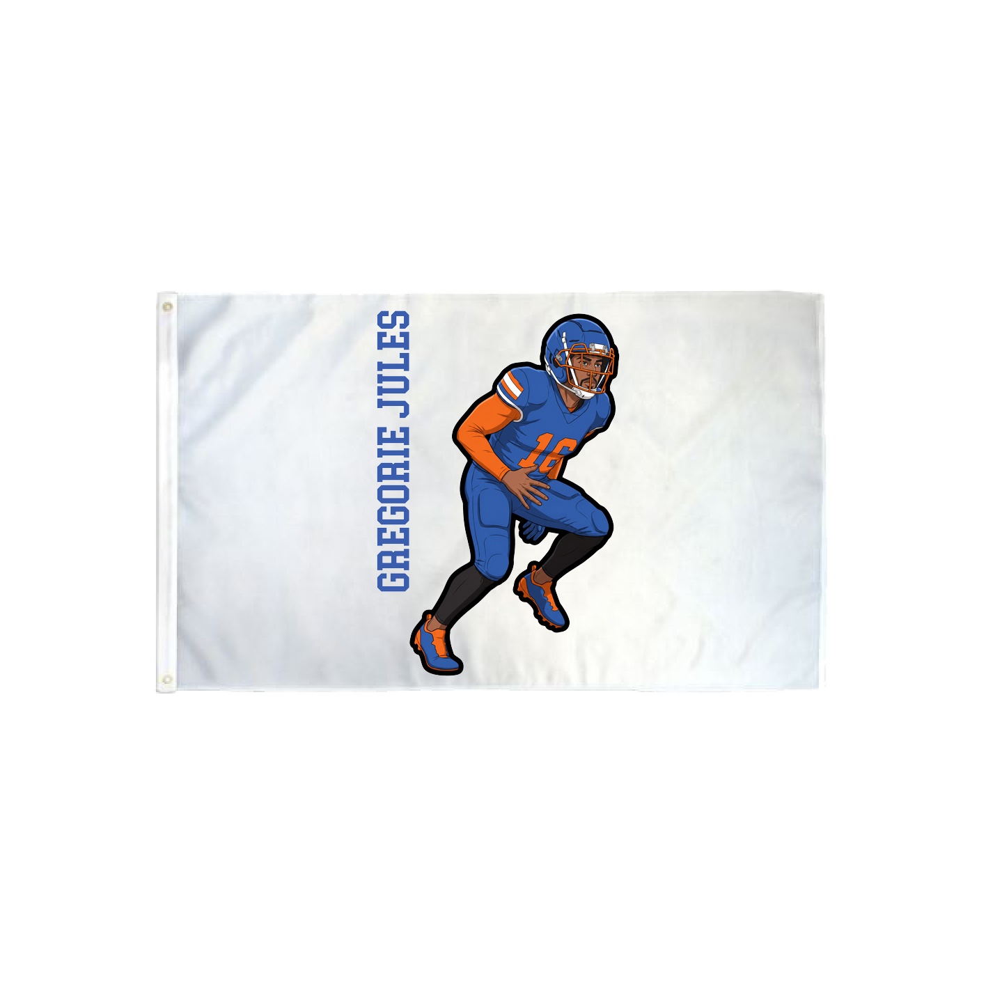 3x5 Flag — Name Vertical in Classic