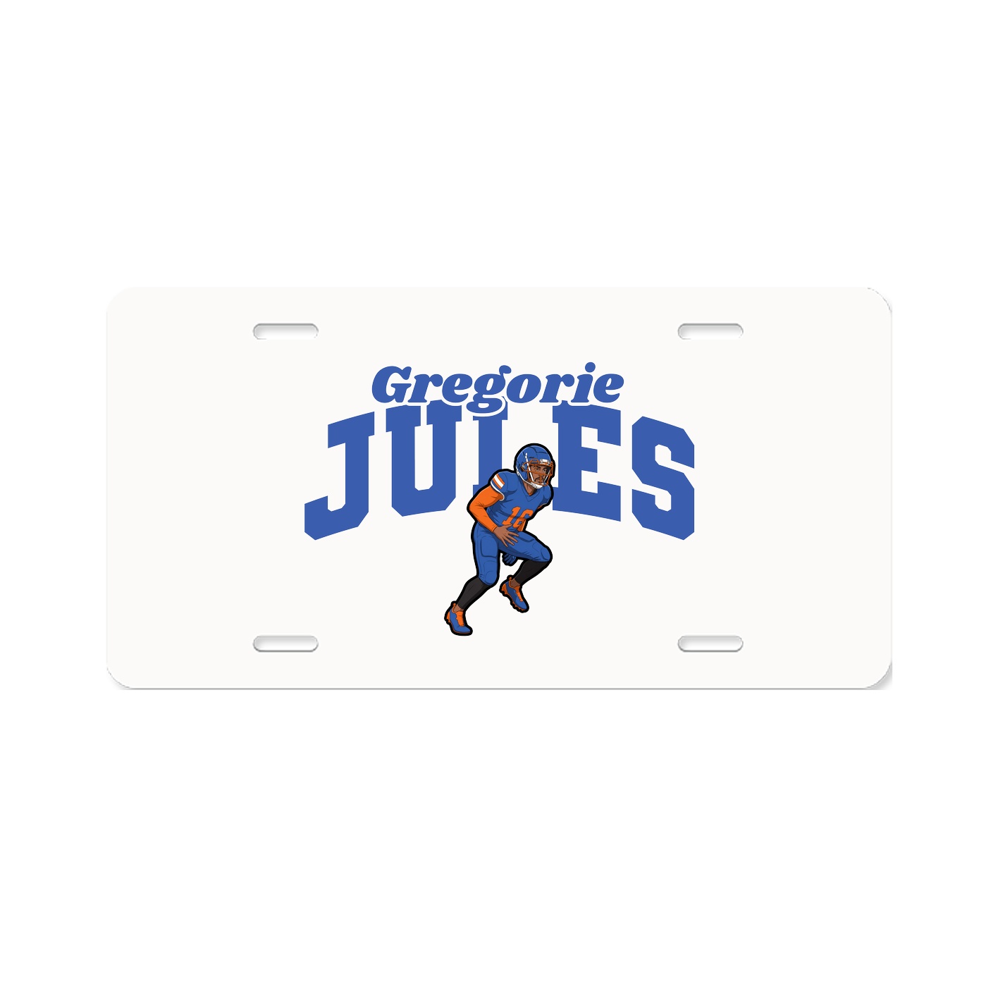 License Plate — Signature Arch in Classic