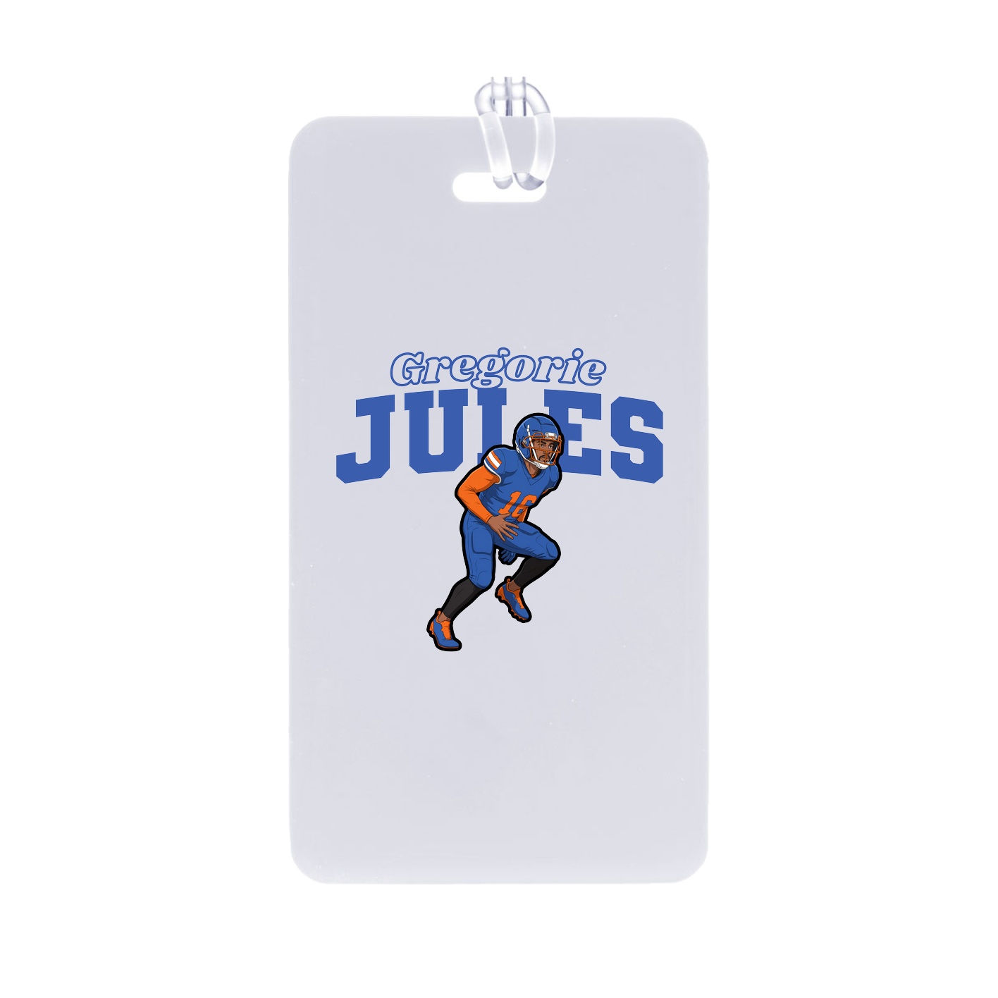 Bag Tag — Name Arch in Classic