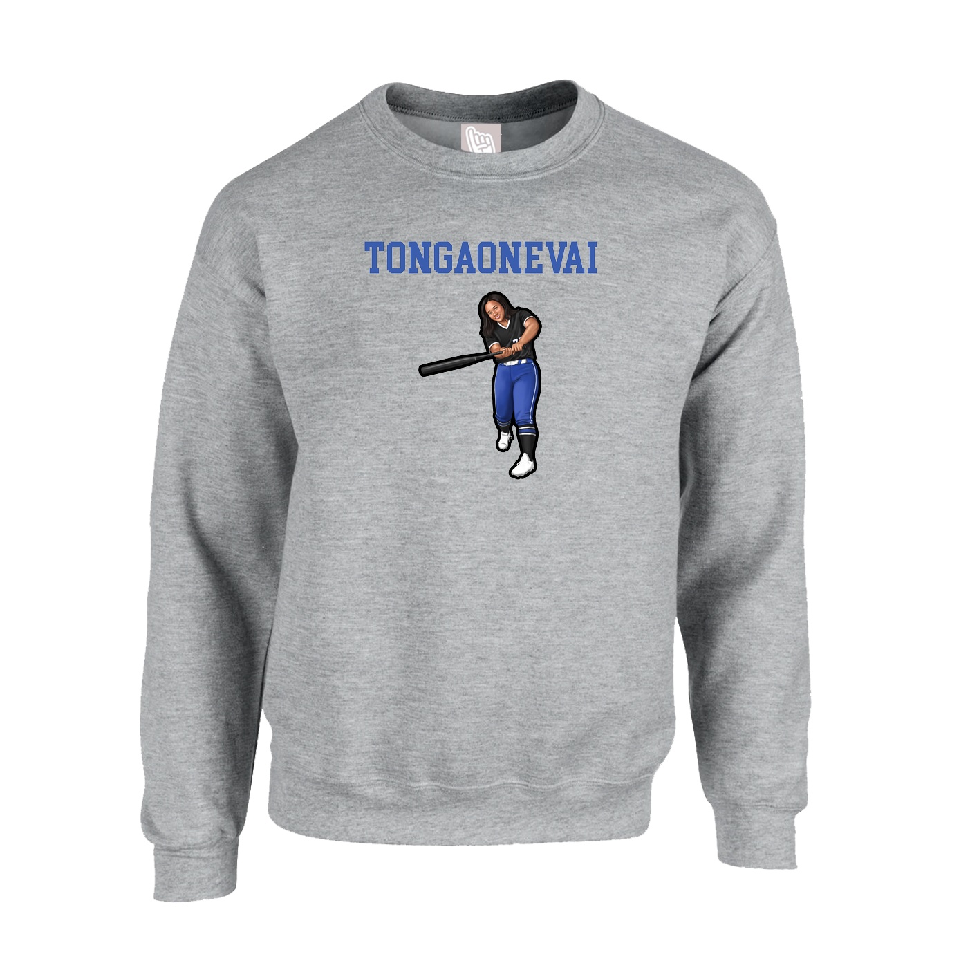 Fleece Crew — Shirsey in Grey