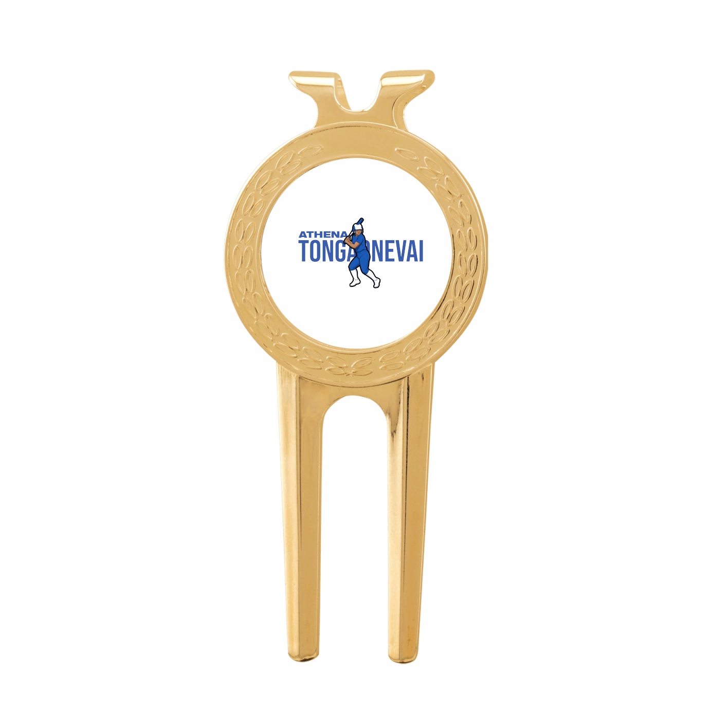 Divot Tool with Ball Marker — Player Name in Classic