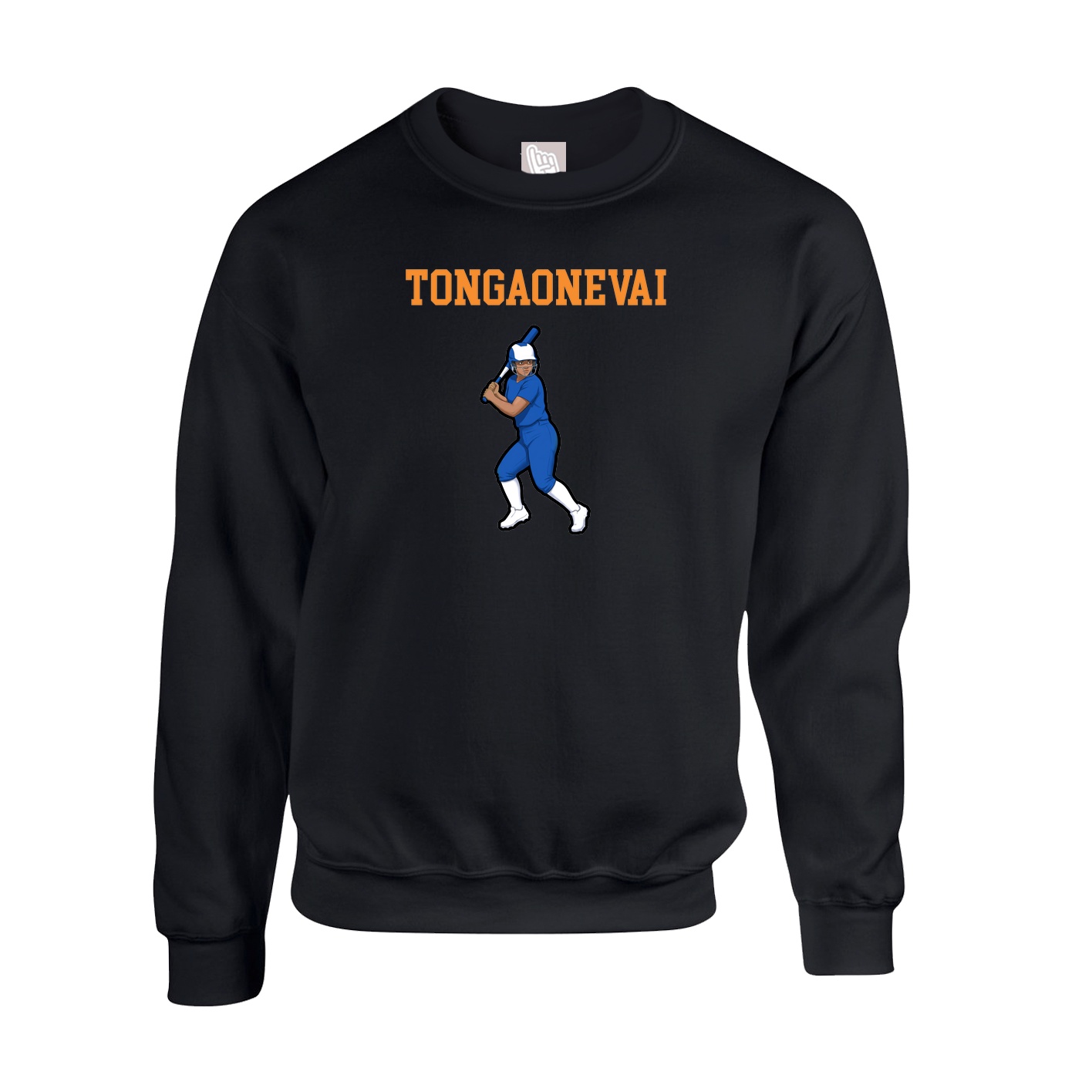 Fleece Crew — Shirsey in Black