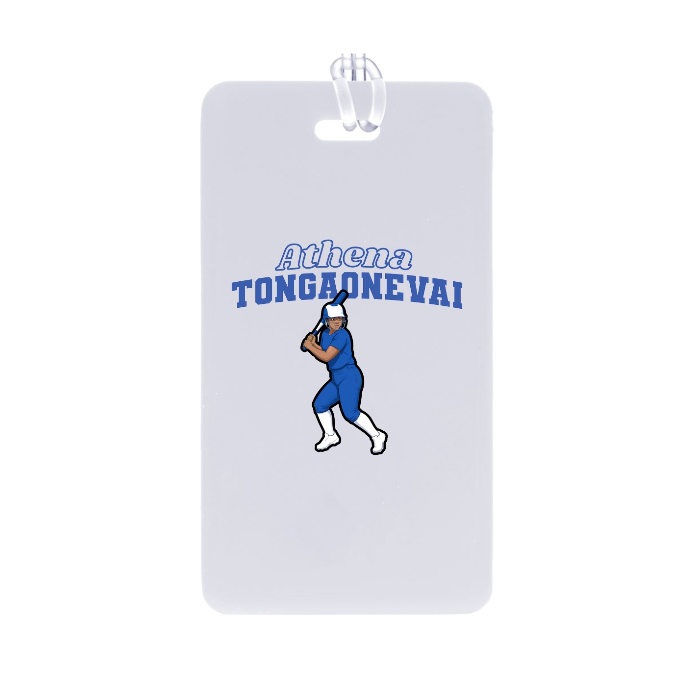 Bag Tag — Name Arch in Classic