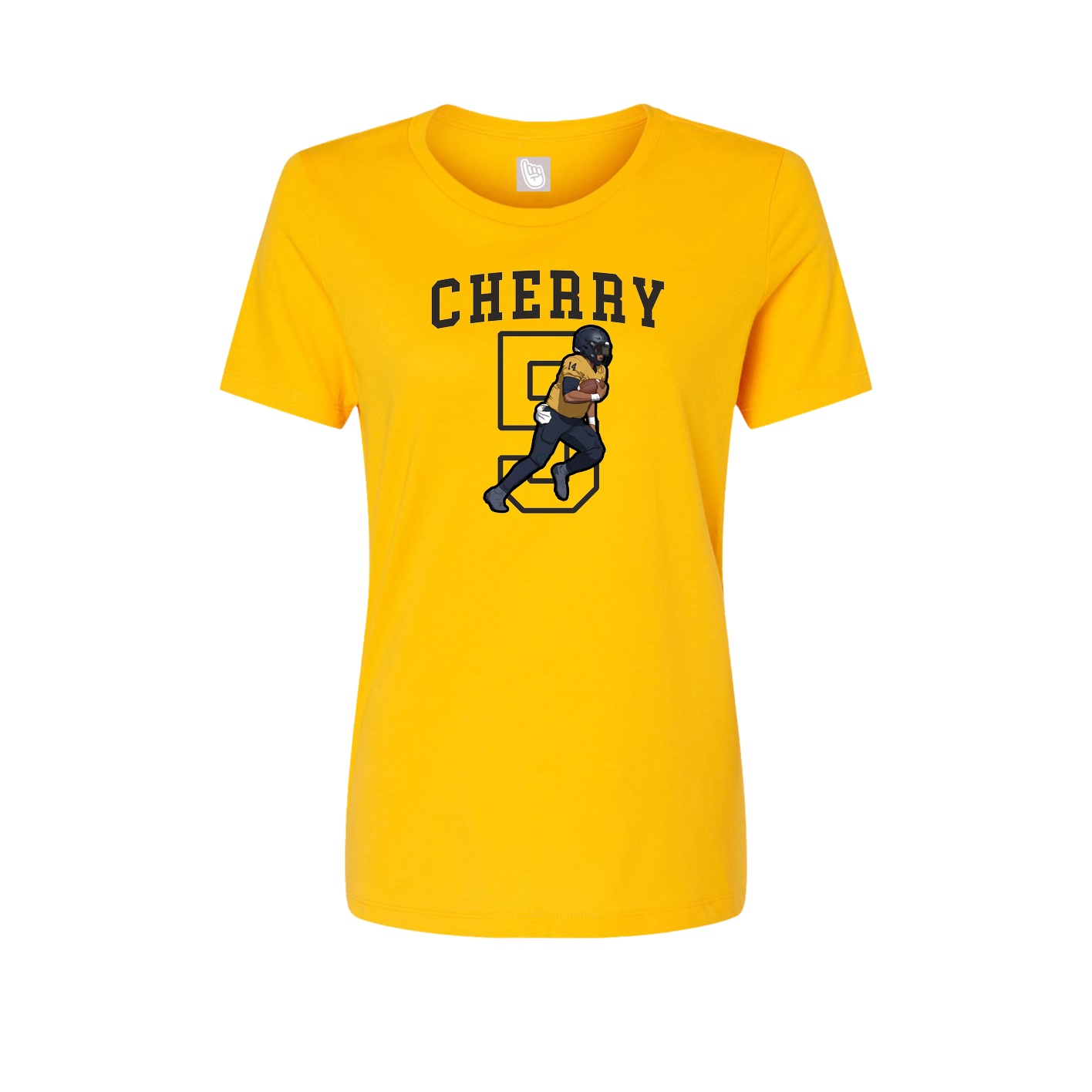 Fitted Women's Tee — Shirsey in Gold