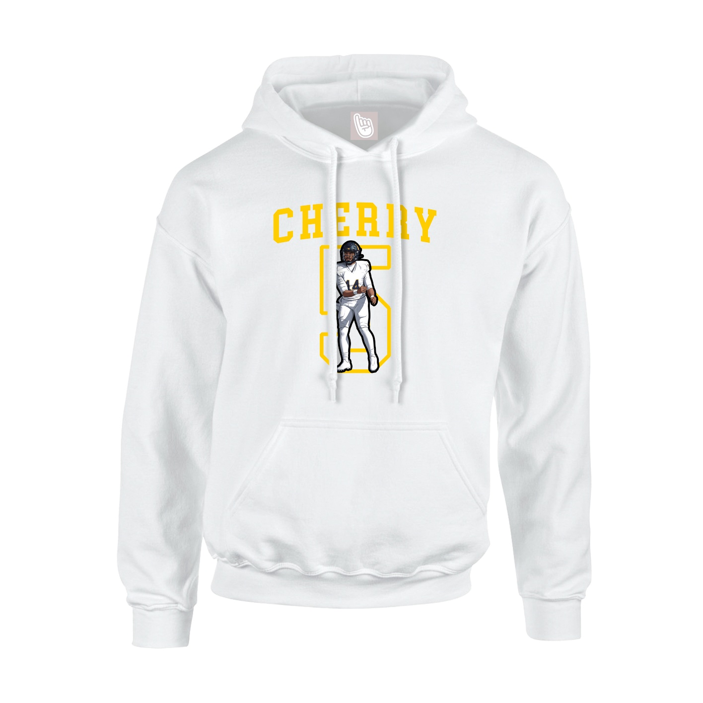 Youth Hoodie — Shirsey in White
