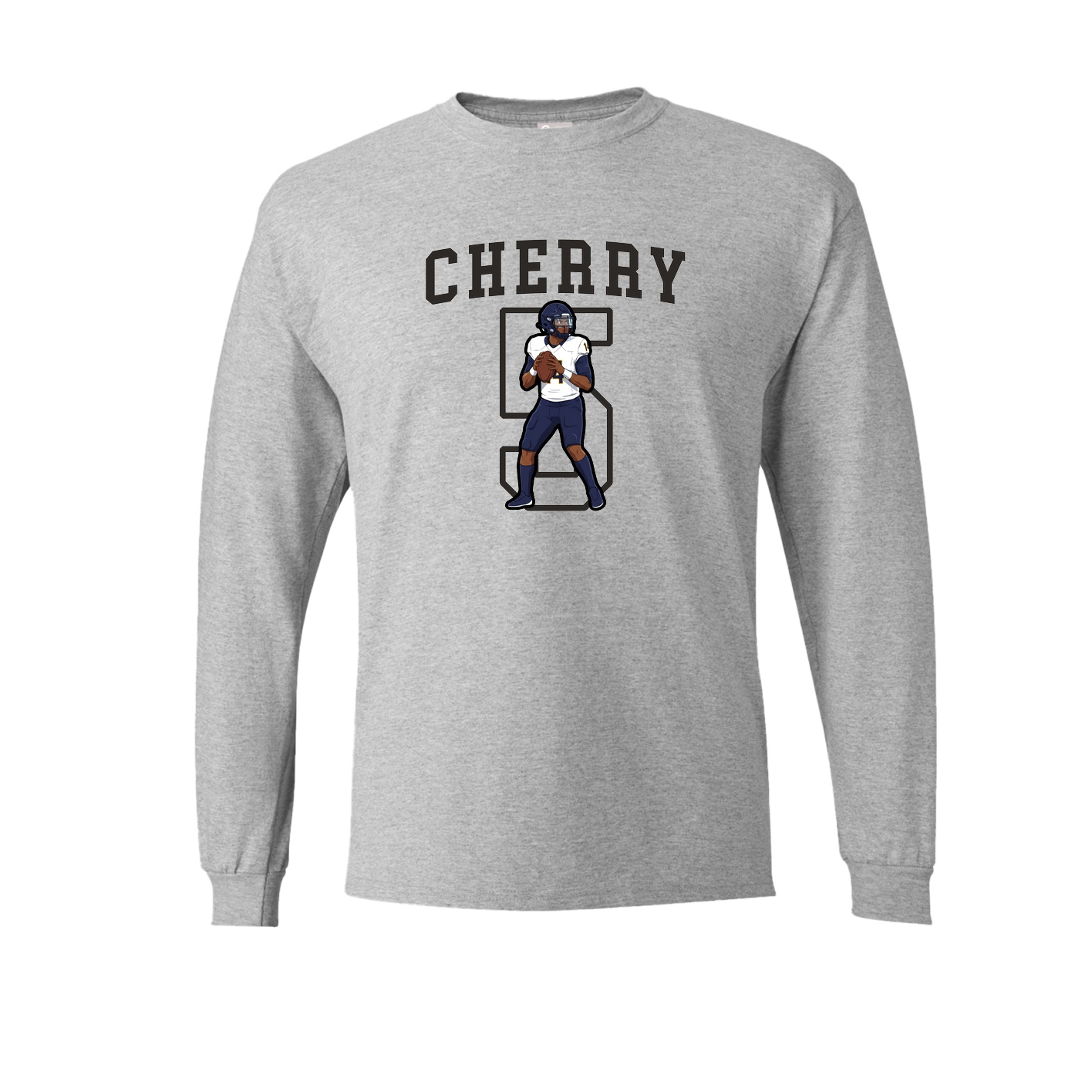 Long Sleeve Tee — Shirsey in Grey