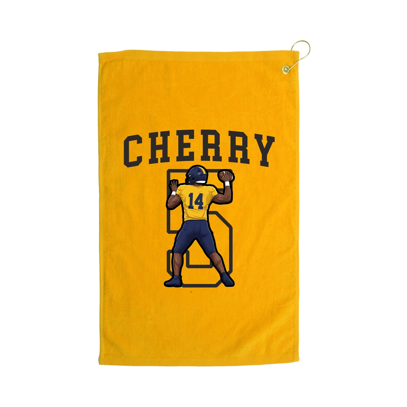 Golf Towel — Shirsey in Gold