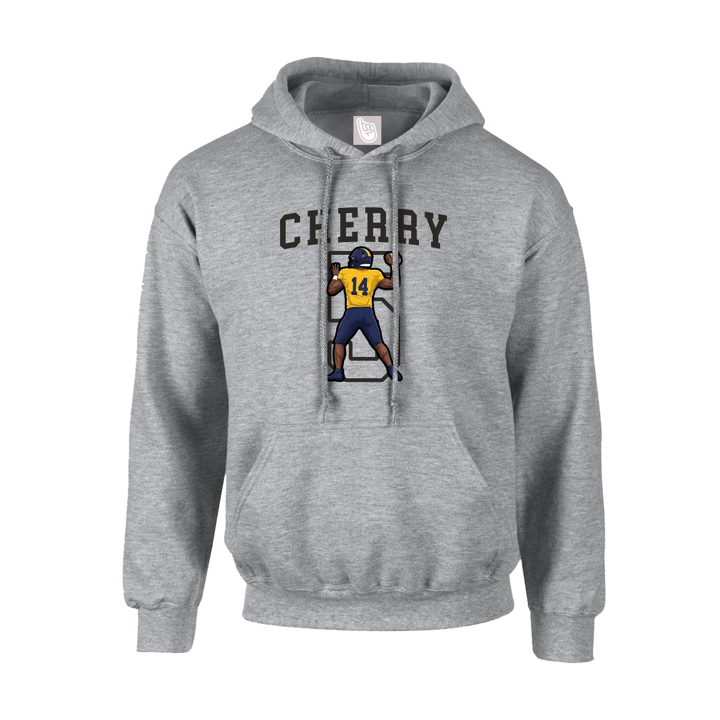 Hoodie — Shirsey in Grey