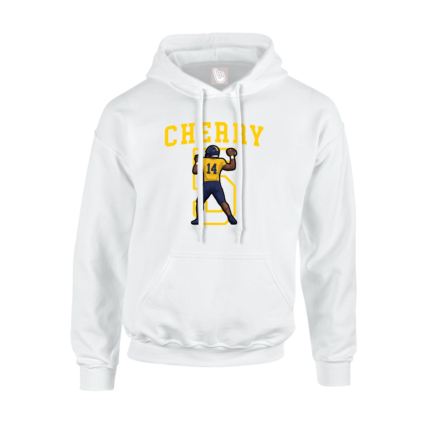 Youth Hoodie — Shirsey in White