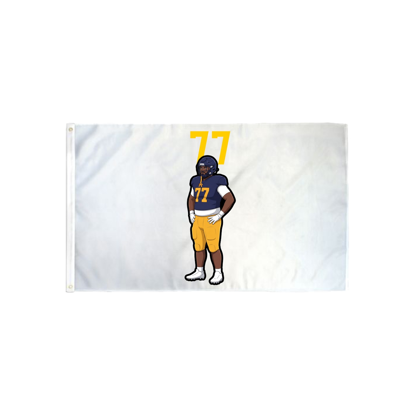 3x5 Flag — Number Top in Classic