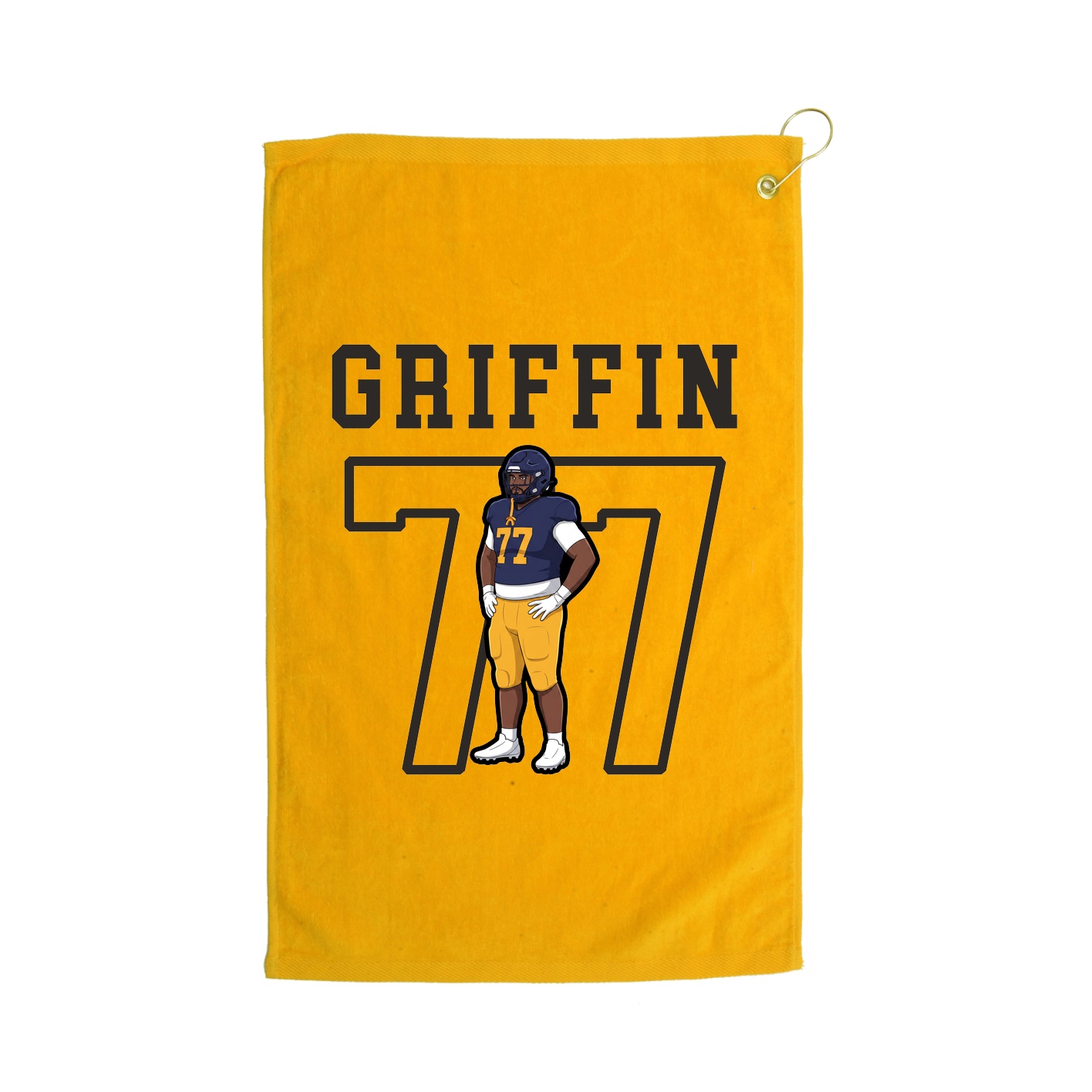 Golf Towel — Shirsey in Gold