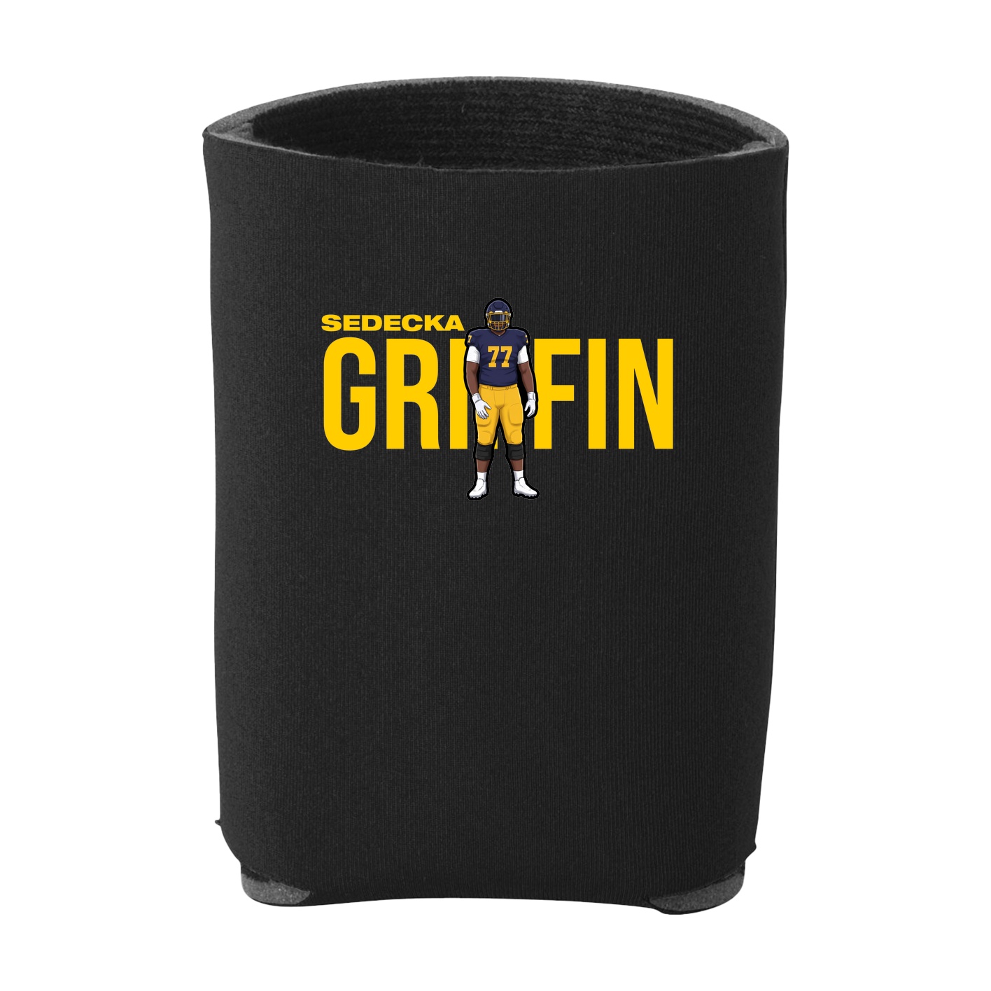 Can Holder — Player Name in Black