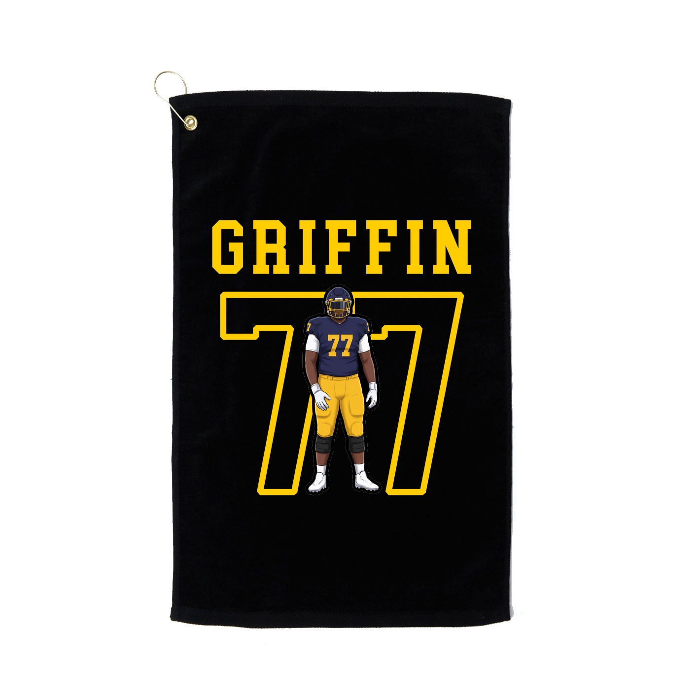 Golf Towel — Shirsey in Black