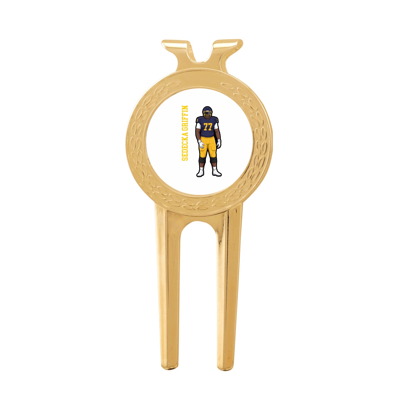 Divot Tool with Ball Marker — Name Vertical in Classic