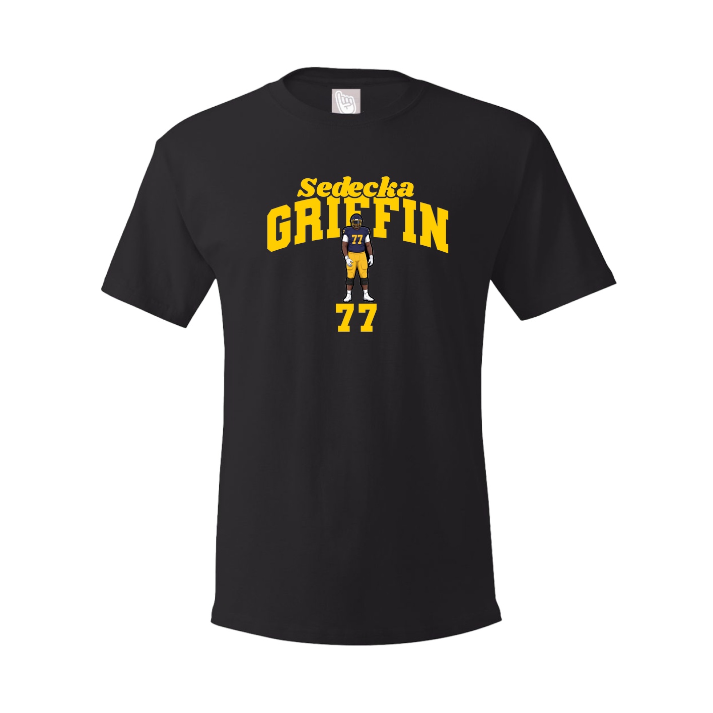 Youth Tee — Signature Arch in Black