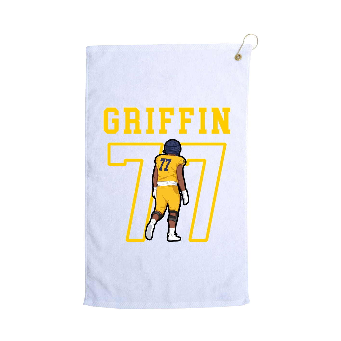 Golf Towel — Shirsey in White
