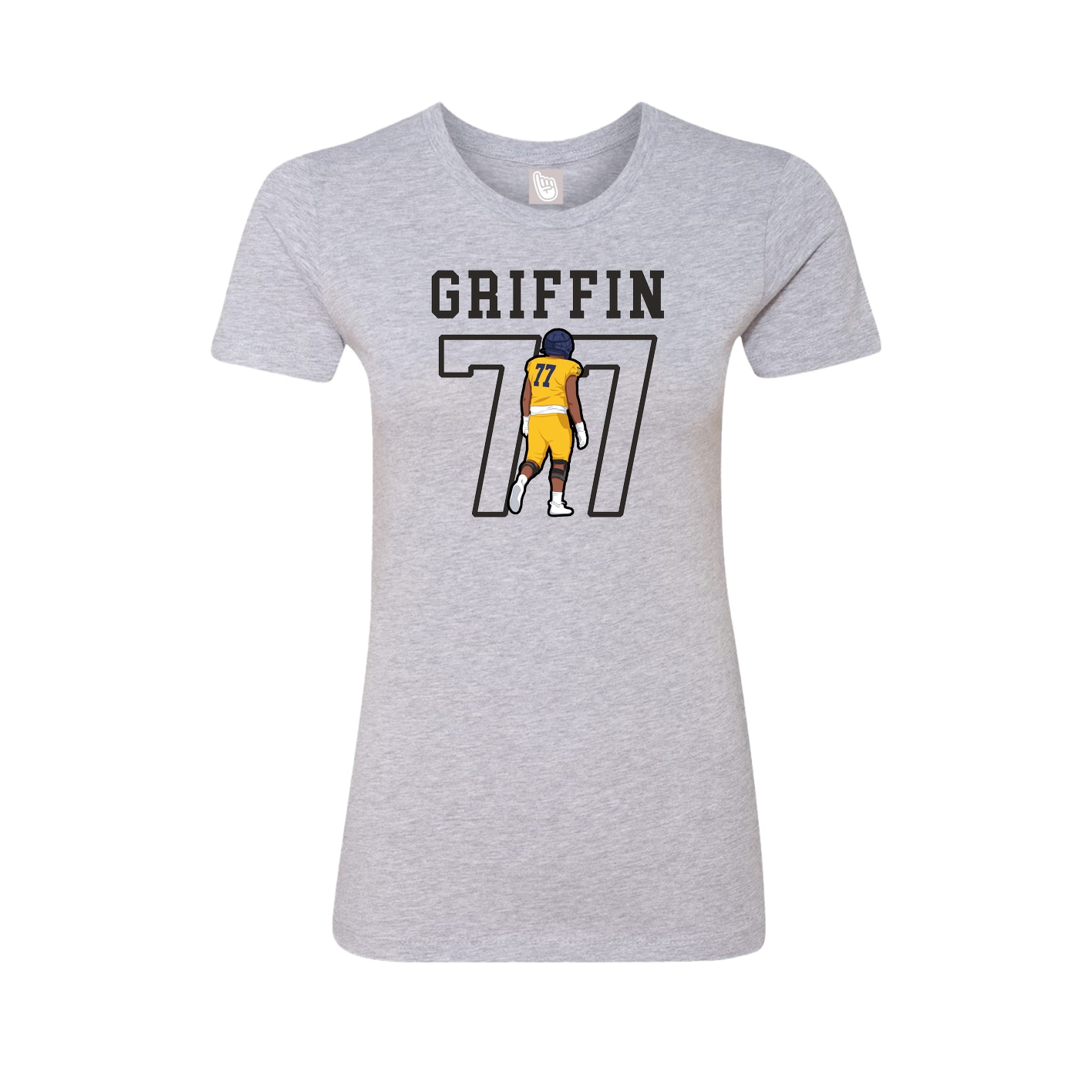 Fitted Women's Tee — Shirsey in Grey