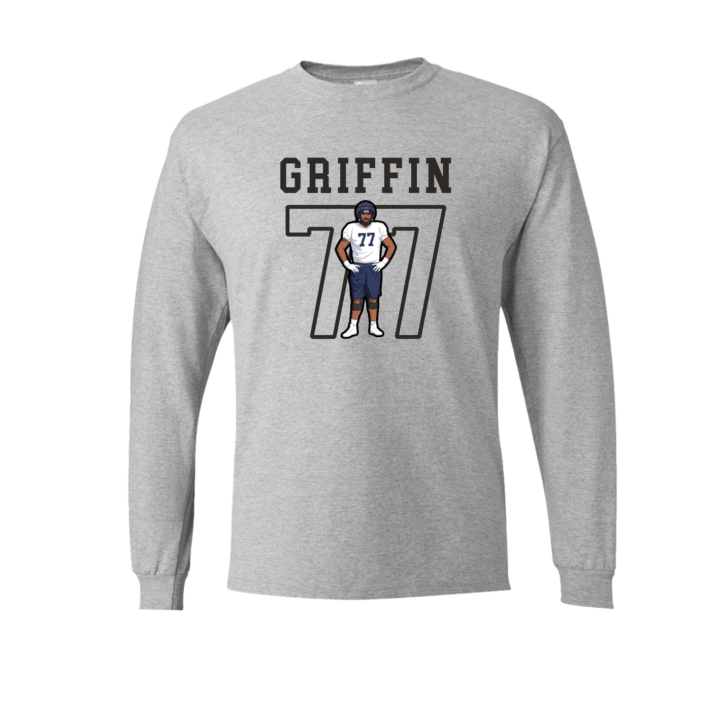 Long Sleeve Tee — Shirsey in Grey