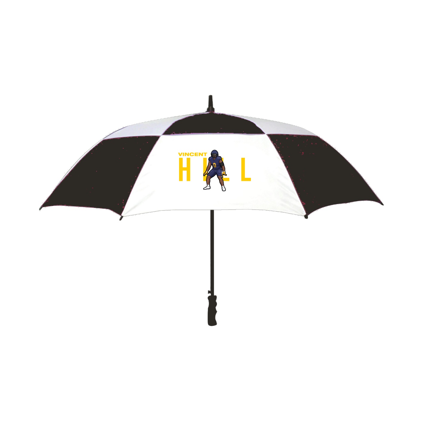 Golf Umbrella — Player Name in Black