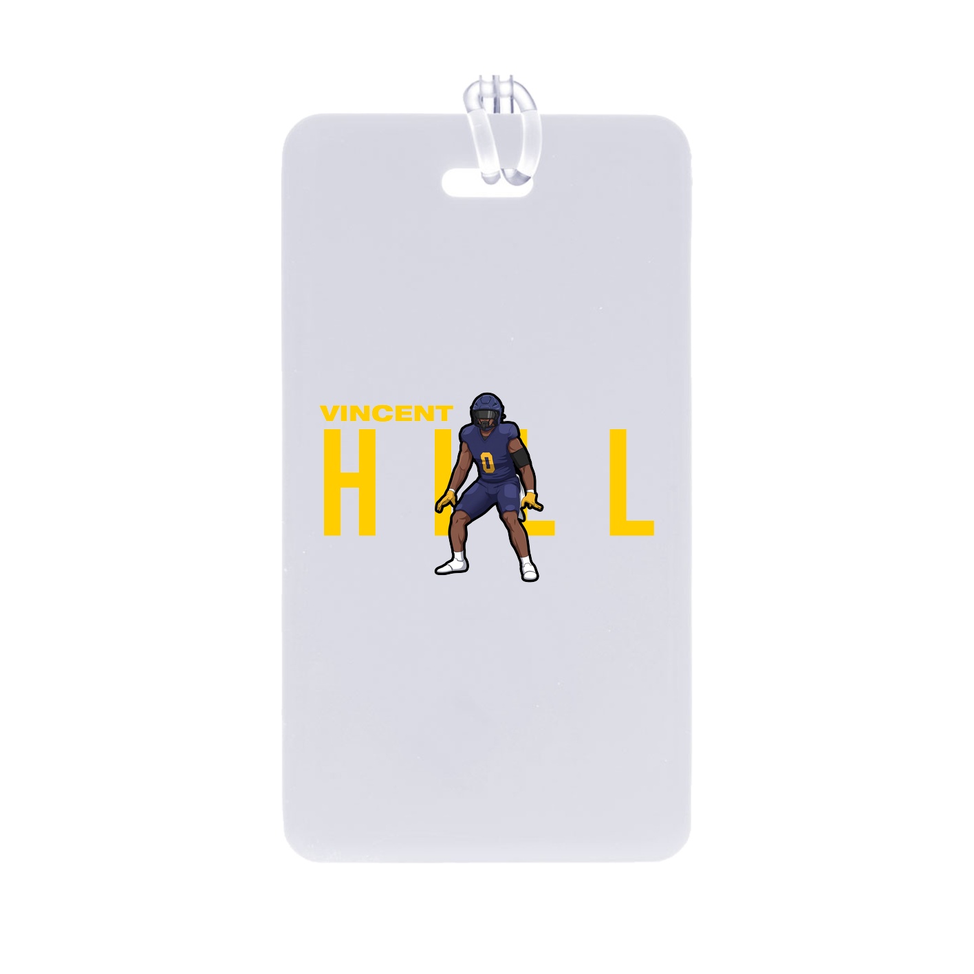 Bag Tag — Player Name in Classic
