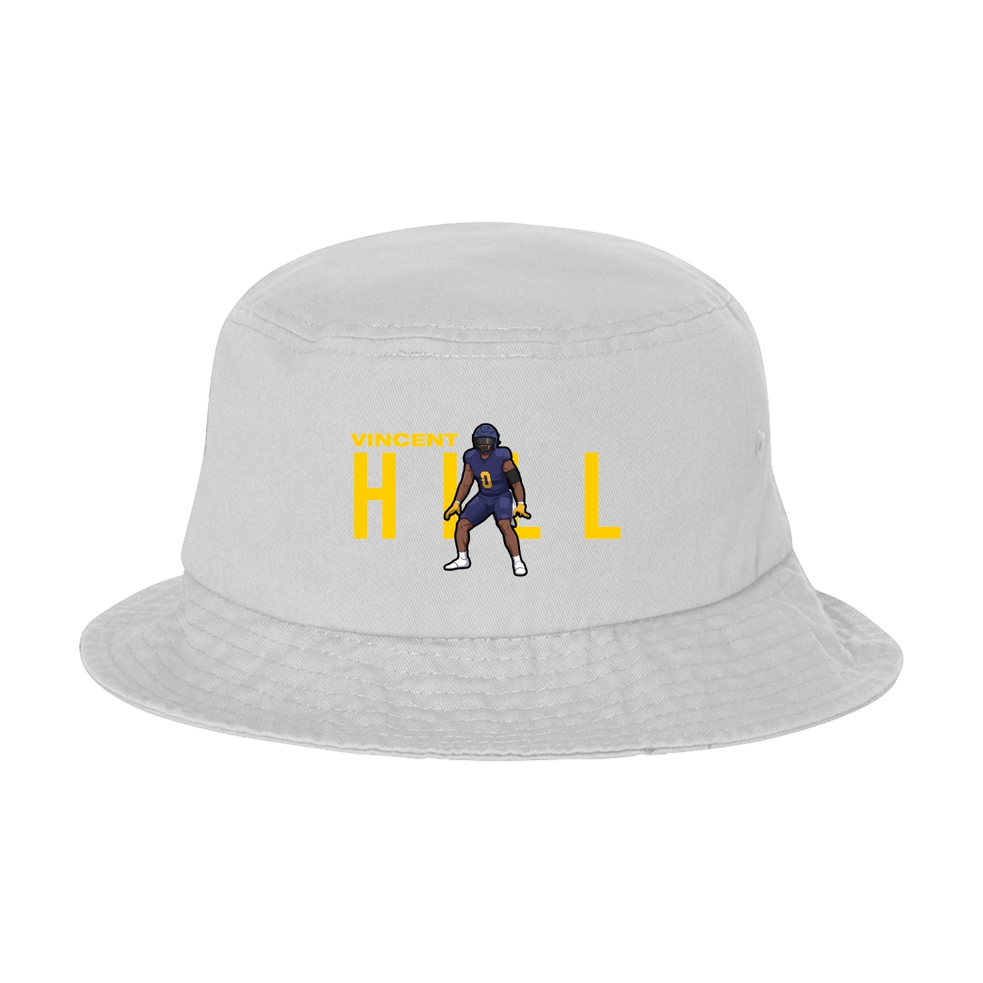 Bucket Cap — Player Name in White