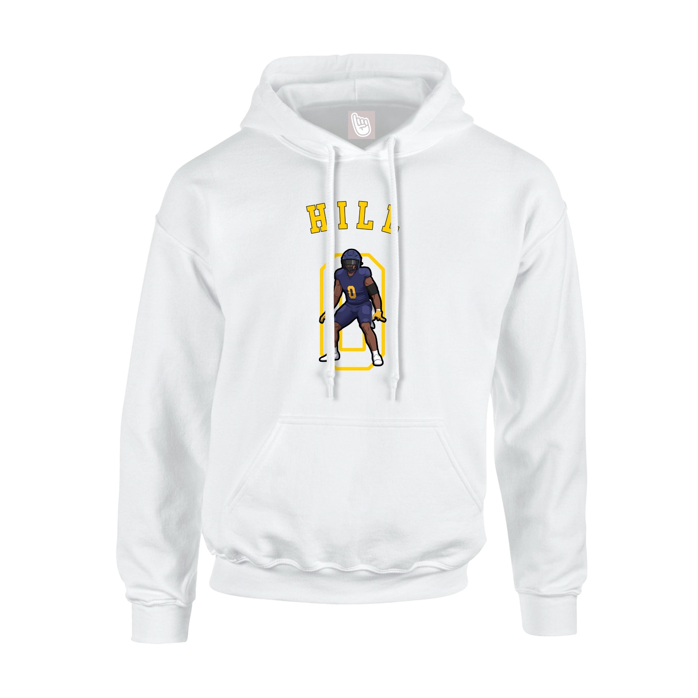 Hoodie — Shirsey Arch in White