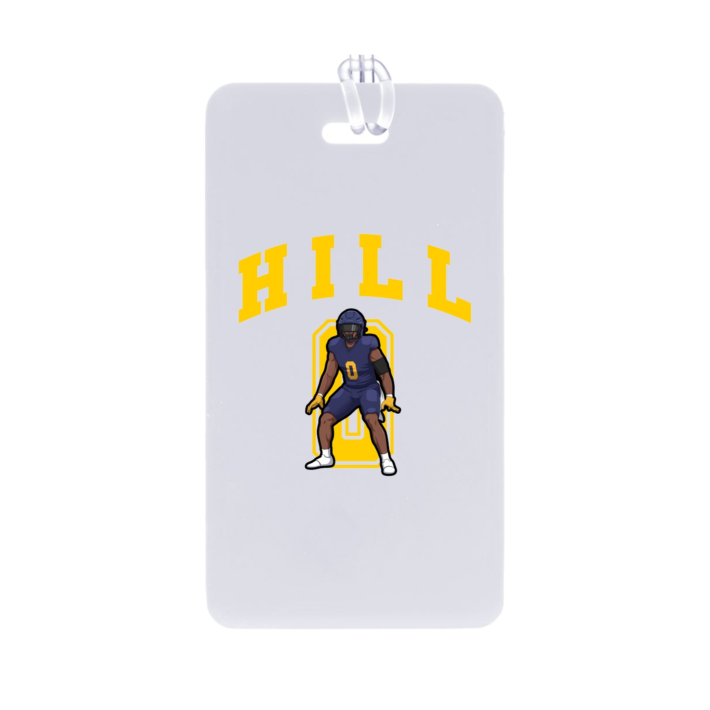 Bag Tag — Number in Classic