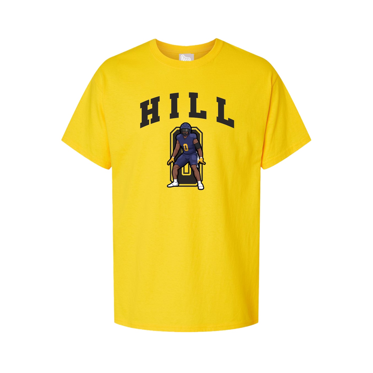 Youth Tee — Number in Gold