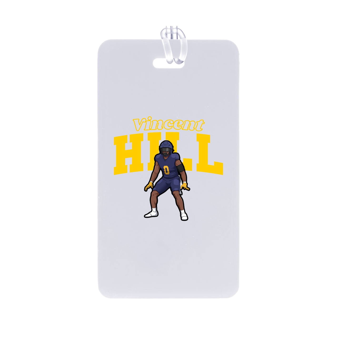 Bag Tag — Name Arch in Classic