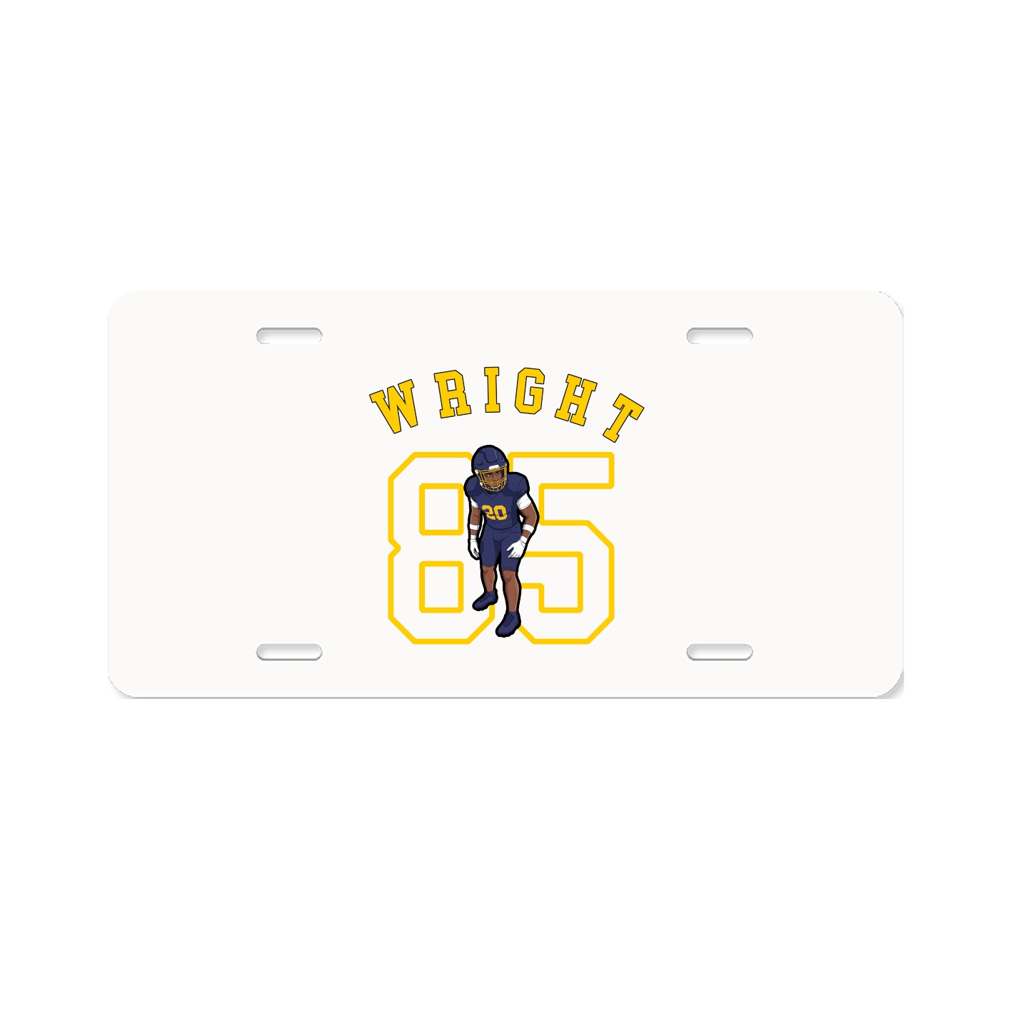 License Plate — Shirsey Arch in Classic