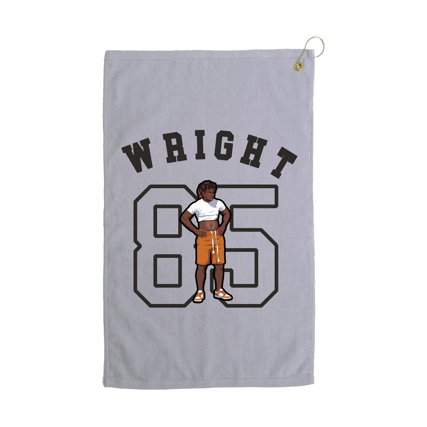 Golf Towel — Shirsey Arch in Grey