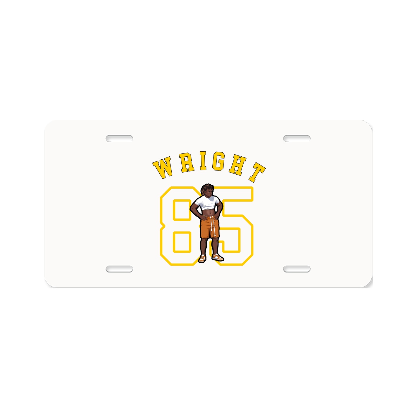 License Plate — Shirsey Arch in Classic