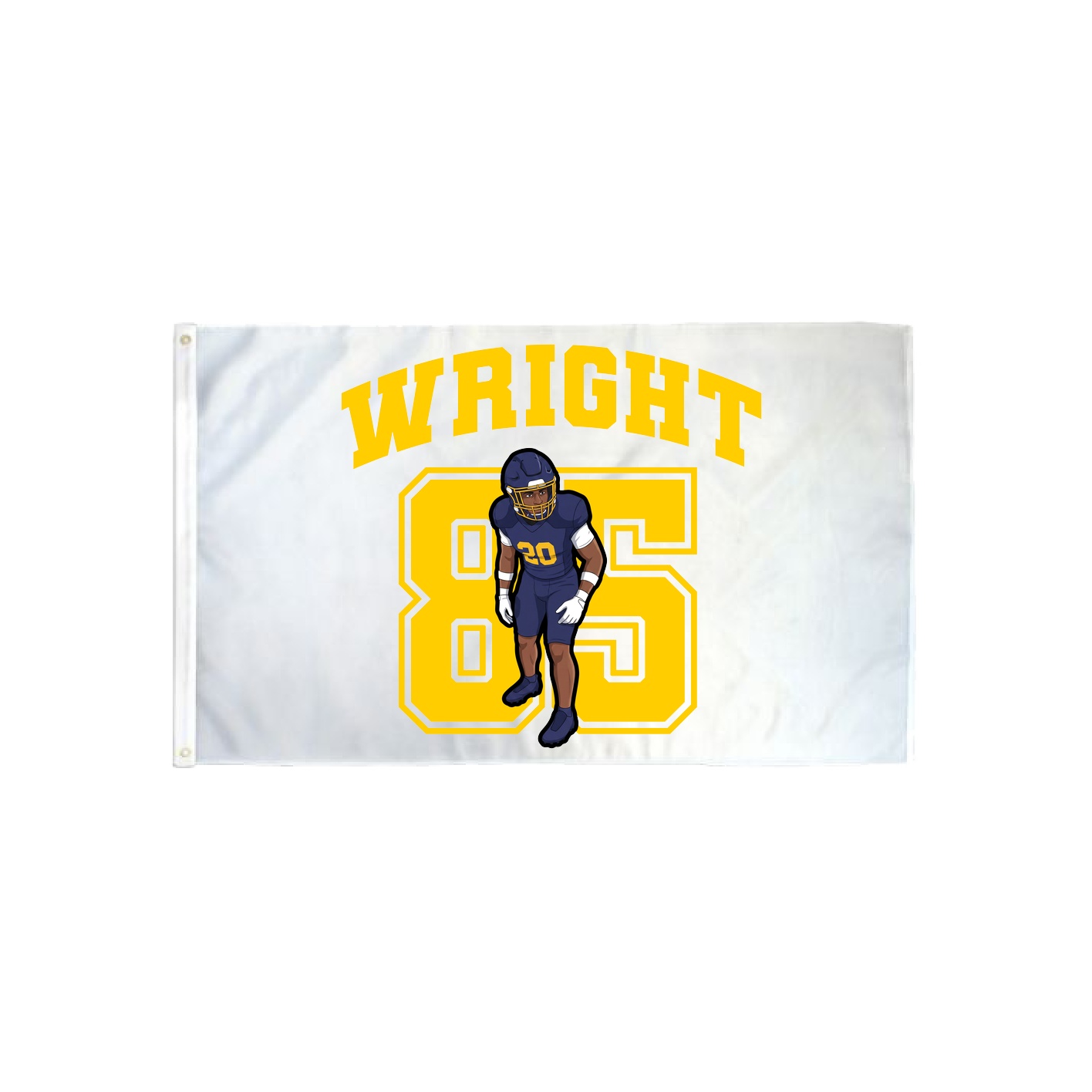 3x5 Flag — Number in Classic