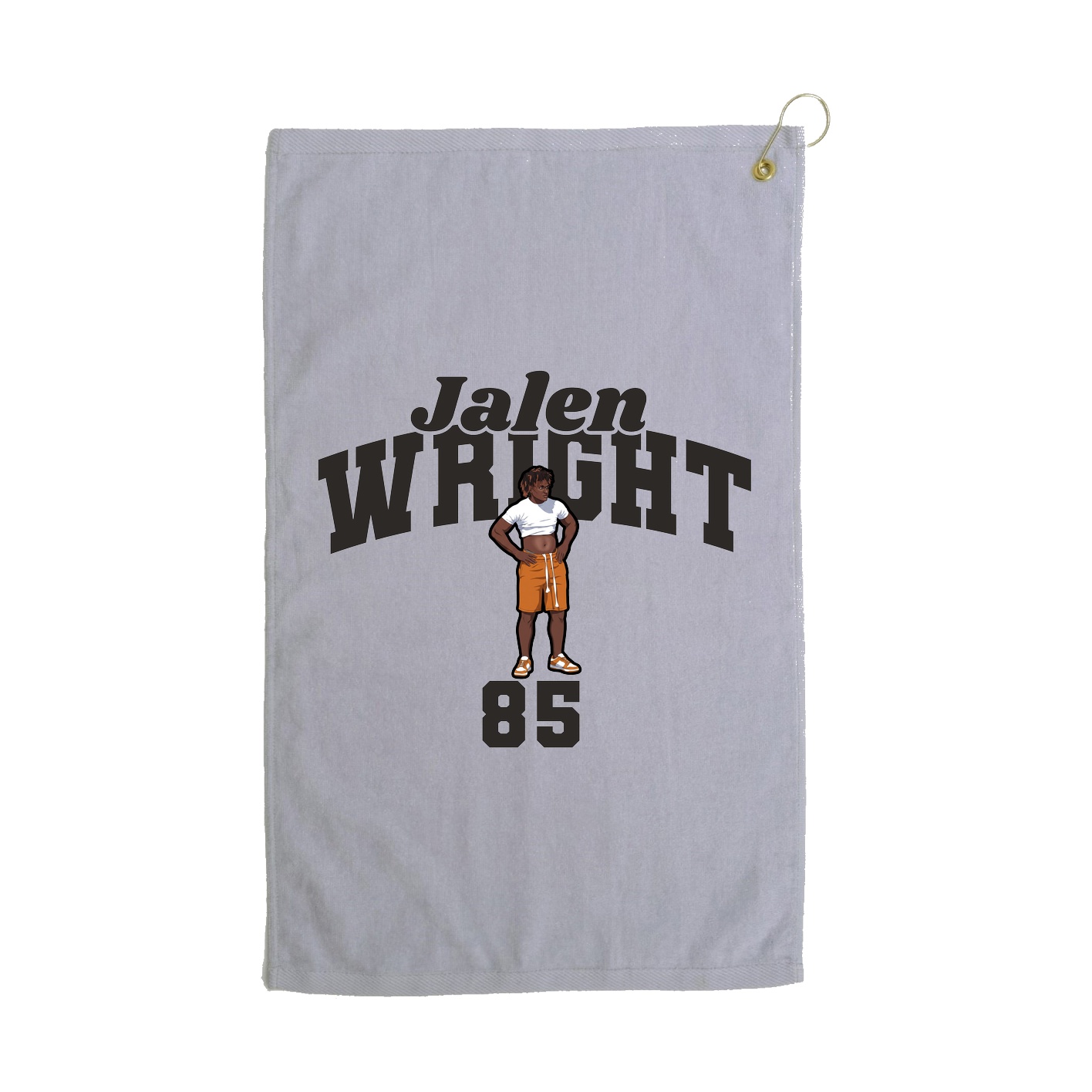 Golf Towel — Signature Arch in Grey