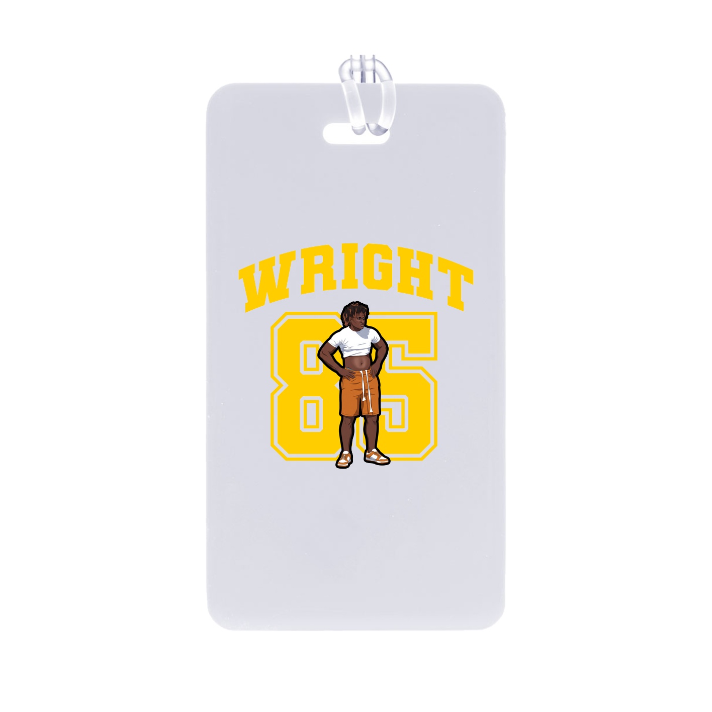 Bag Tag — Number in Classic